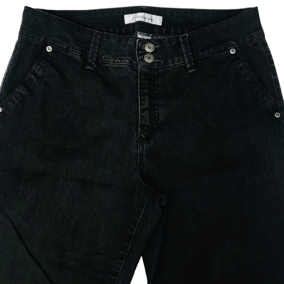 croft & barrow Denim - Croft & Barrow Black Straight Leg Jeans